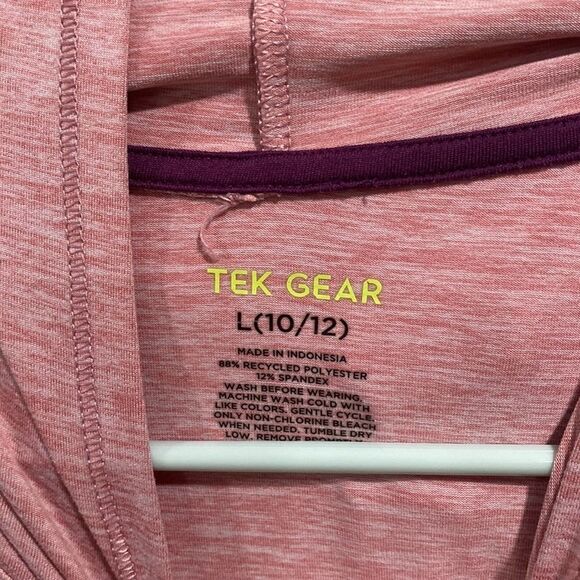 Girls tek gear hooded shirts size large (10/12) bundle - Picture 7 of 7